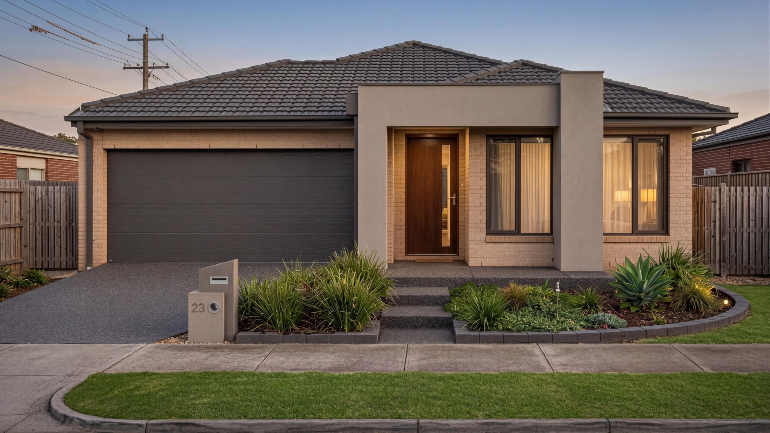 Efficient Footprint Design Melbourne - 22.4 SQ Home by DSB BIM Architects
