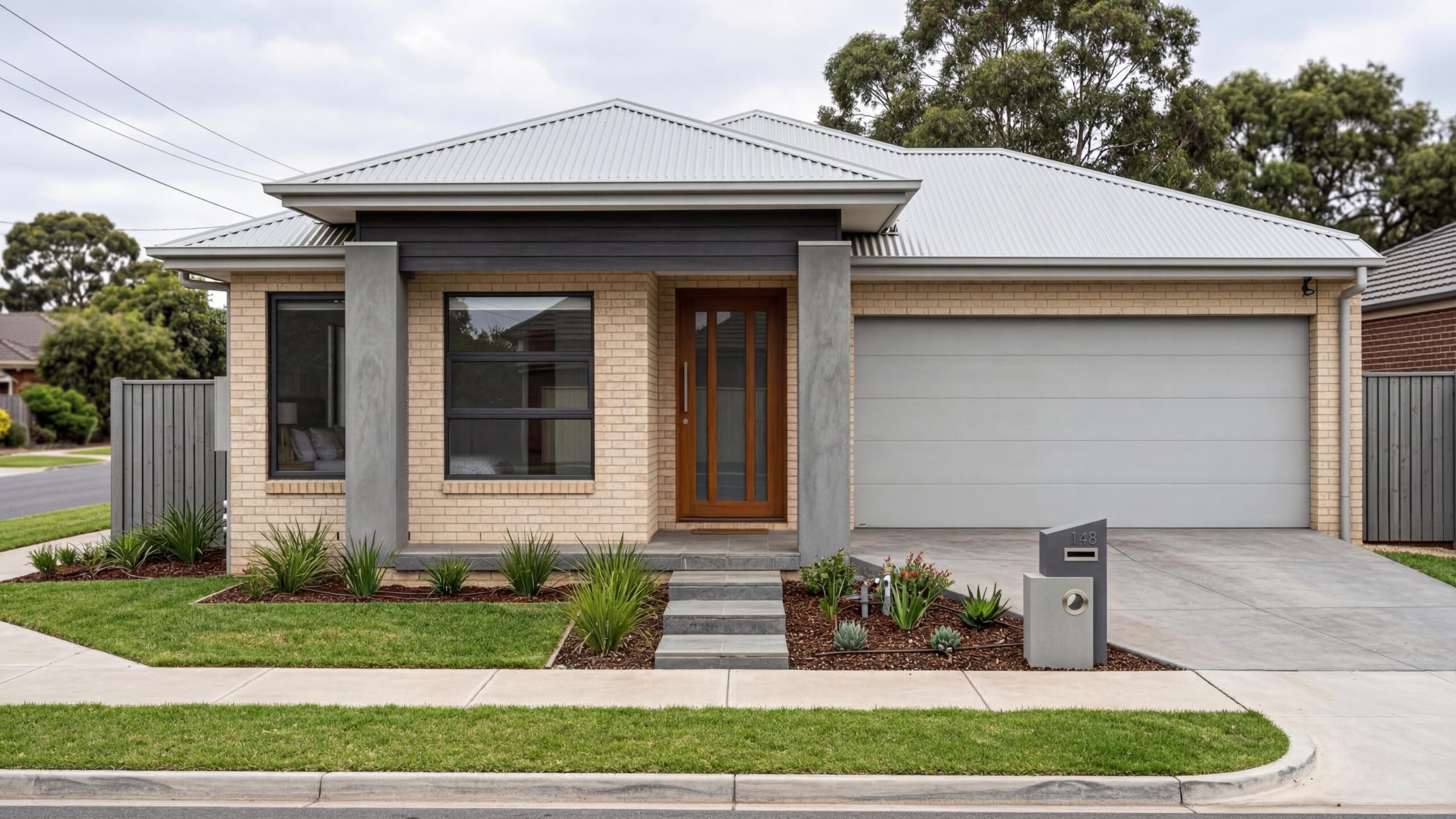 Corner Lot Site Optimization Melbourne - 26.8 SQ Home by DSB BIM Architects