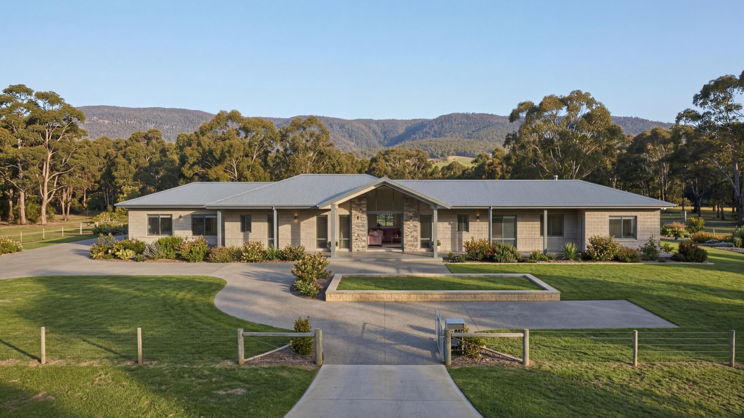 Acreage Home Design Melbourne - 49.8 SQ Residence by DSB BIM Architects