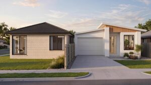 Infill Site Town Planning Melbourne - 22.1 SQ Proposed Unit by DSB BIM Architects